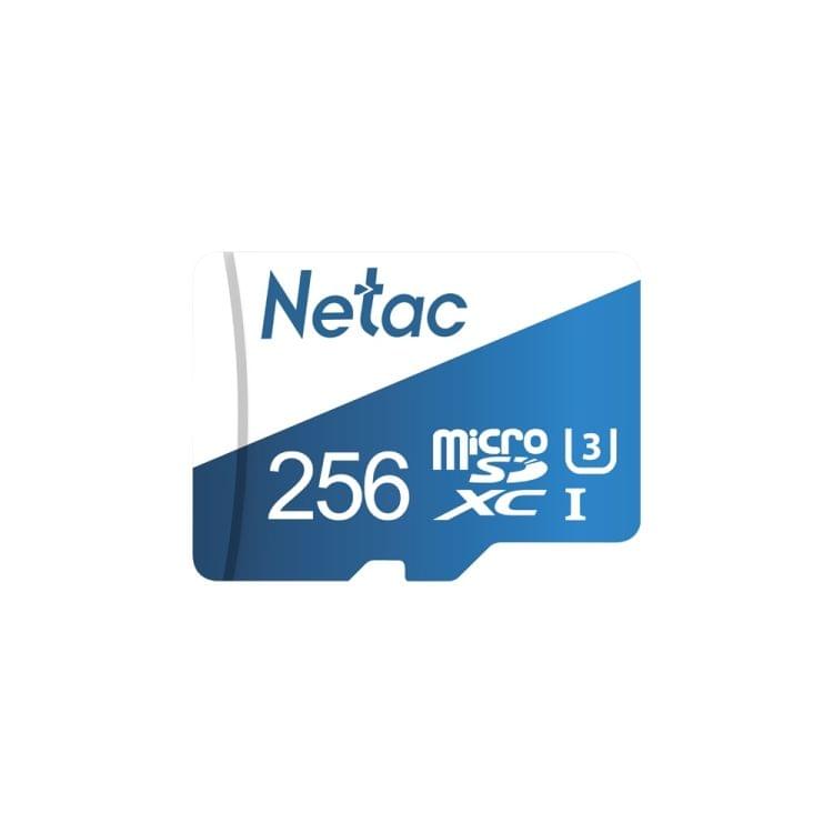 Netac P500 256GB U3 High Speed Ultra HD Video Memory Card TF Card