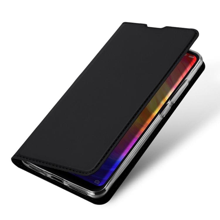 DUX DUCIS Skin Pro Series Horizontal Flip PU + TPU Leather Case for Xiaomi Redmi Note 7 & Note 7 Pro, with Holder & Card Slots (Black)