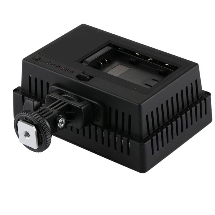 HD-160 White Light LED Video Light on-Camera Photography Lighting Fill Light for Canon, Nikon, DSLR Camera with 3 Filter Plates