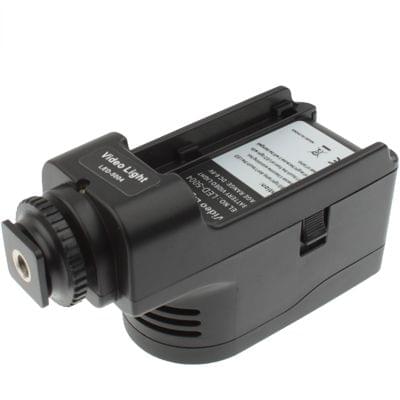 LED-5004 2 Digital LED Video Light with Two Grade Dimming Function(Black)