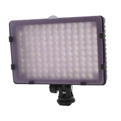 126 LED Video Light with Three Color Temperature Transparent Films (Tawny / White / Purple)