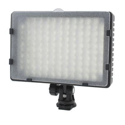 126 LED Video Light with Three Color Temperature Transparent Films (Tawny / White / Purple)