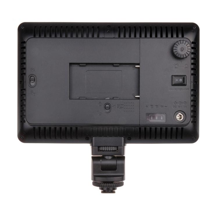 HD-360 White Light LED Video Light on-Camera Photography Lighting Fill Light for Canon, Nikon, DSLR Camera with 3 Filter Plates & Remote Control