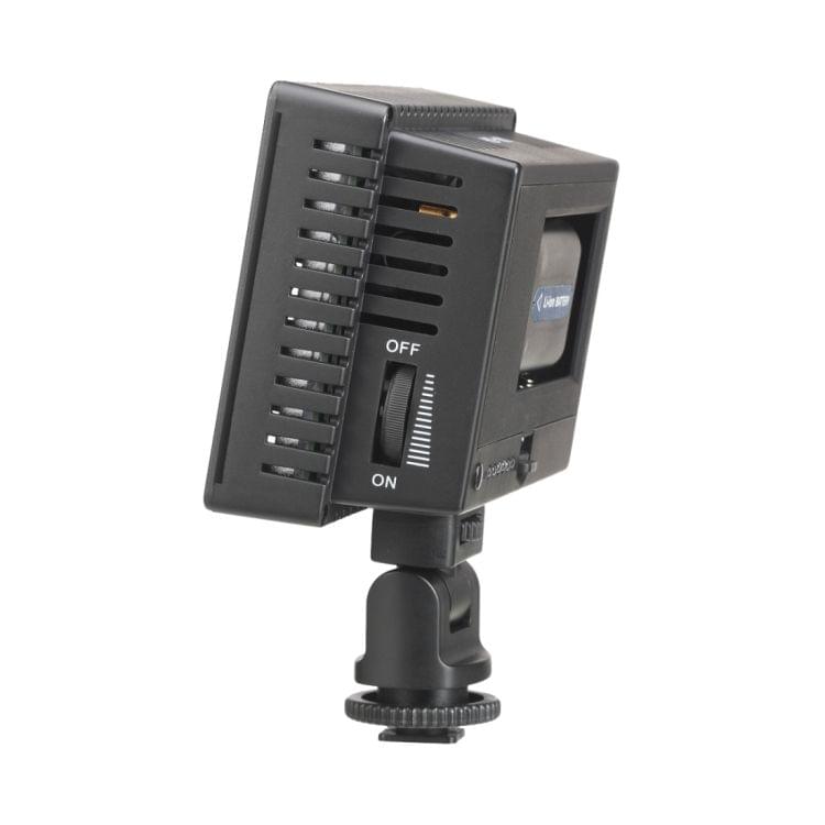 HD-126 White Light LED Video Light on-Camera Photography Lighting Fill Light for Canon, Nikon, DSLR Camera with 3 Filter Plates