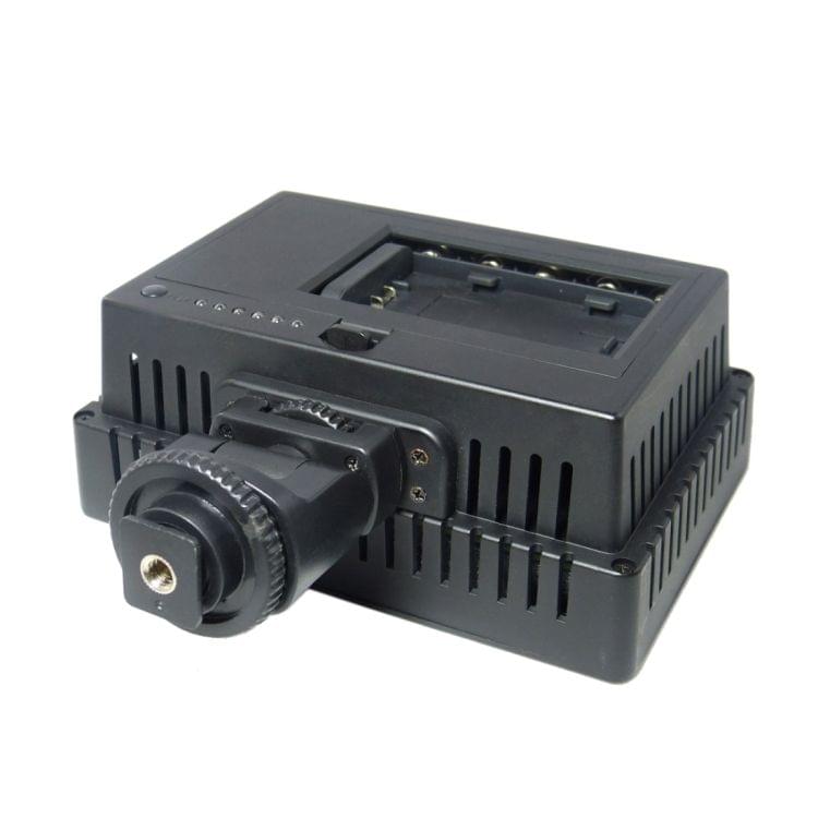 HD-126 White Light LED Video Light on-Camera Photography Lighting Fill Light for Canon, Nikon, DSLR Camera with 3 Filter Plates