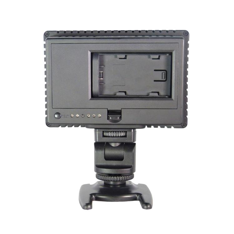 HD-126 White Light LED Video Light on-Camera Photography Lighting Fill Light for Canon, Nikon, DSLR Camera with 3 Filter Plates