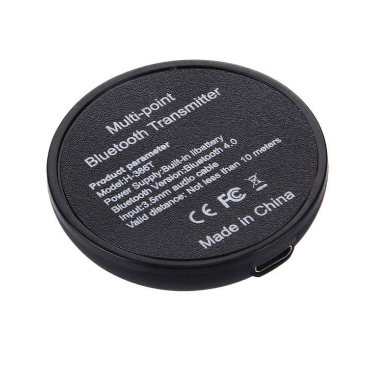 H366T Portable Multi-point Bluetooth 4.0 Audio Transmitter