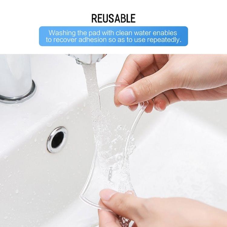ROCK Universal Sticky Gel Pad Set Strong Adsorption Sticker for Phone / Tablet PC