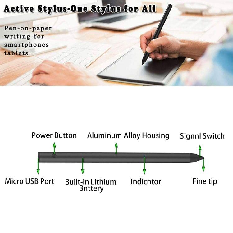 Active Capacitive Pen Stylus Pen for iPhone / iPad / Samsung Tablet PC