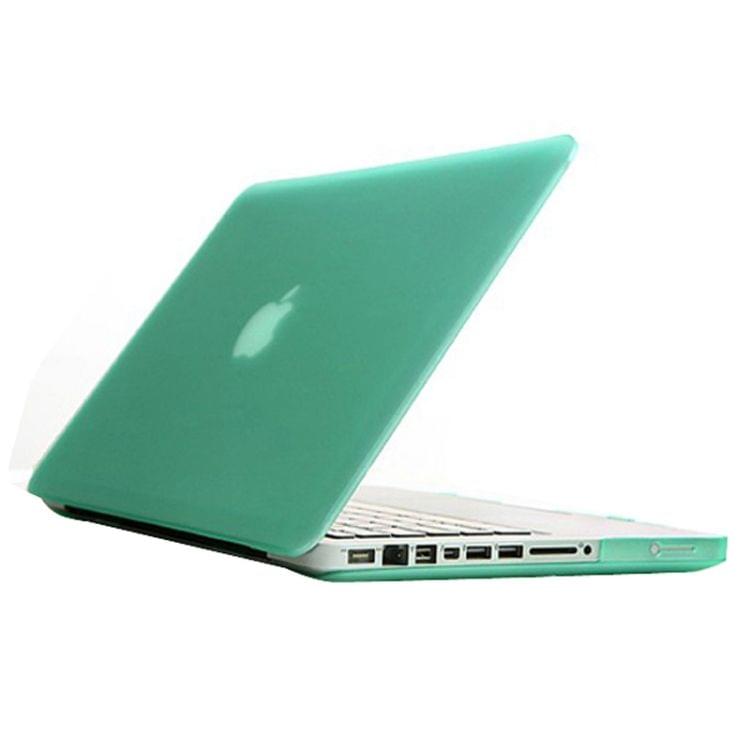Frosted Hard Plastic Protection Case for Macbook Pro 13.3 inch(Green)