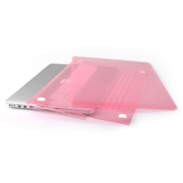 Crystal Hard Protective Case for Macbook Pro Retina 13.3 inch A1425(Pink)