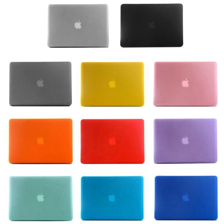 Laptop Frosted Hard Plastic Protective Case for MacBook Air 13.3 inch A1466 (2012 - 2017) / A1369 (2010 - 2012)(Black)