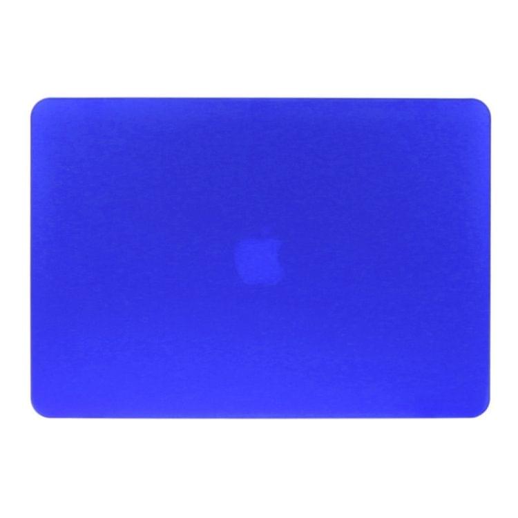 ENKAY for Macbook Pro 15.4 inch (US Version) / A1286 Hat-Prince 3 in 1 Frosted Hard Shell Plastic Protective Case with Keyboard Guard & Port Dust Plug(Dark Blue)