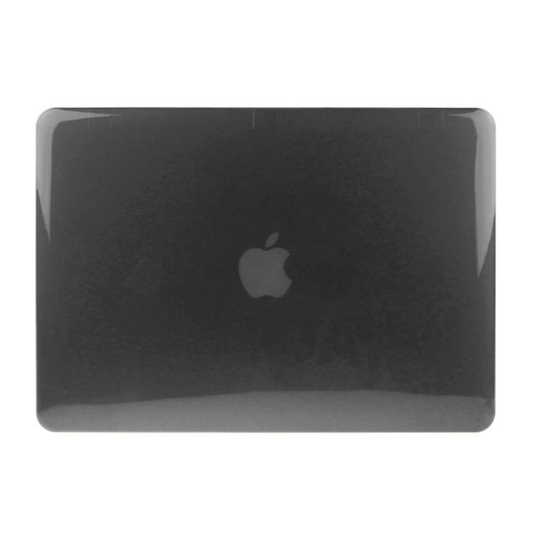 ENKAY for Macbook Air 13.3 inch (US Version) / A1369 / A1466 Hat-Prince 3 in 1 Crystal Hard Shell Plastic Protective Case with Keyboard Guard & Port Dust Plug(Black)