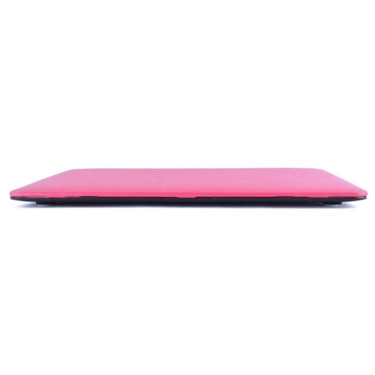 Laptop PU Leather Paste Case for MacBook Pro 13.3 inch A1278 (2009 - 2012) (Rose Red)