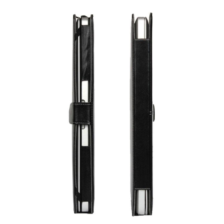 For 2016 New Macbook Pro 15.4 inch A1707 Laptop Crazy Horse Texture Horizontal Flip Leather Case(Black)