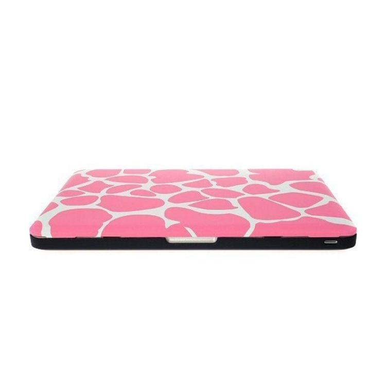 Sika Deer Texture Frosted Hard Plastic Protective Case for Macbook Pro 13.3 inch (Pink)
