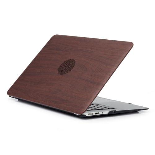 Wood Texture 04 Pattern Laptop PU Leather Paste Case for MacBook 12 inch A1534 (2015 - 2017)