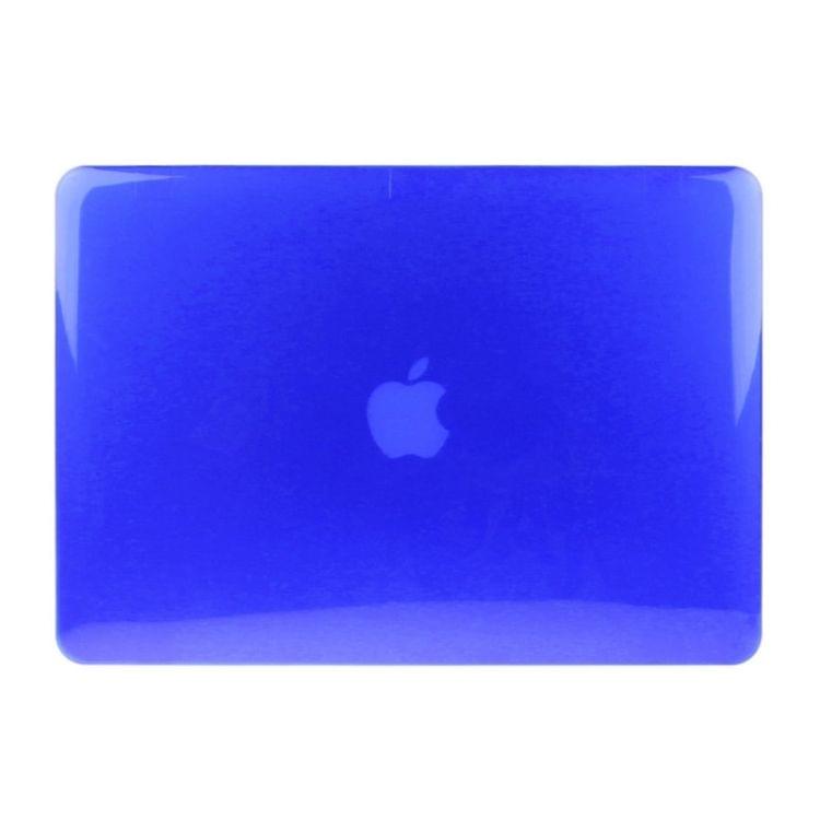 ENKAY for Macbook Air 11.6 inch (US Version) / A1370 / A1465 Hat-Prince 3 in 1 Crystal Hard Shell Plastic Protective Case with Keyboard Guard & Port Dust Plug(Dark Blue)