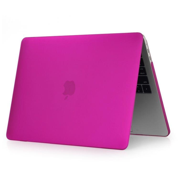 Laptop Frosted Style PC Protective Case for MacBook Pro 13.3 inch A1989 (2018)(Dark Purple)