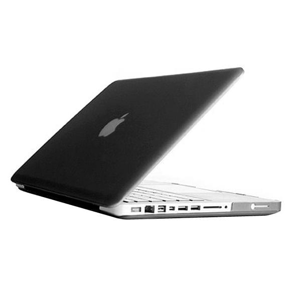 Frosted Hard Plastic Protection Case for Macbook Pro 13.3 inch(Black)