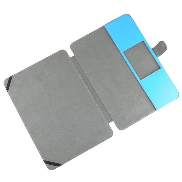 Notebook Leather Case with Snap Fastener for 13.3 inch MacBook Pro Retina(Blue)