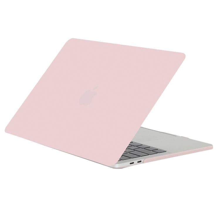 Laptop Frosted Texture PC Protective Case for 2016 New Macbook Pro 13.3 inch A2159 & A1706 & A1708(Pink)