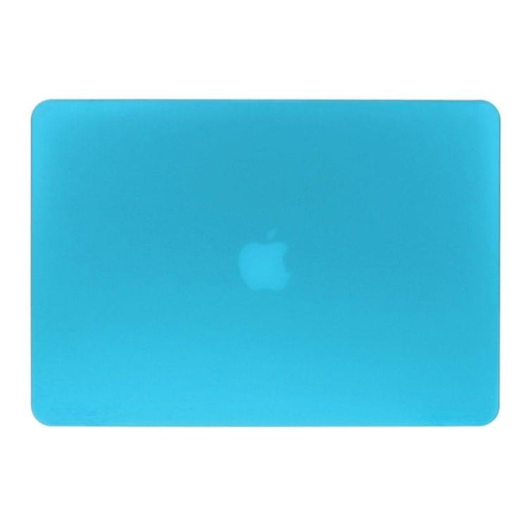 ENKAY for Macbook Pro 15.4 inch (US Version) / A1286 Hat-Prince 3 in 1 Frosted Hard Shell Plastic Protective Case with Keyboard Guard & Port Dust Plug(Blue)