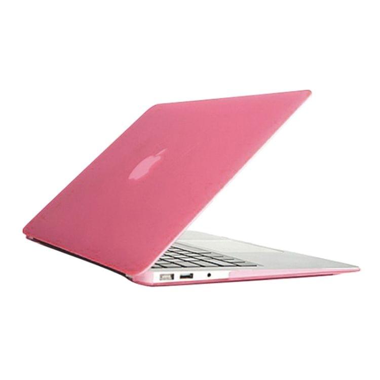 Frosted Hard Plastic Protection Case for Macbook Air 11.6 inch(Pink)