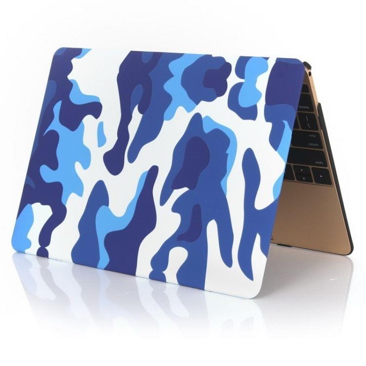 Camouflage Pattern Frosted Hard Shell Plastic Protective Case for Macbook 12 inch