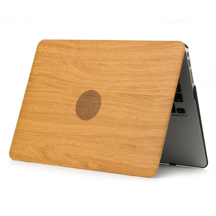 Wood Texture 03 Pattern Laptop PU Leather Paste Case for MacBook Pro 13.3 inch A1989 (2018) / A1708 (2016 - 2017) / A1706 (2016 - 2017)