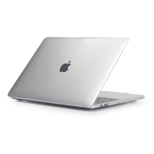 Laptop Crystal Style PC Protective Case for MacBook Pro 15.4 inch A1990 (2018) (Transparent)