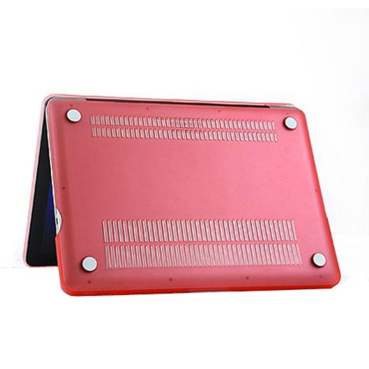 Frosted Hard Plastic Protection Case for Macbook Pro 13.3 inch(Pink)