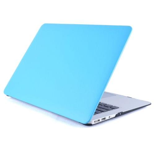 Laptop PU Leather Paste Case for MacBook Pro 15.4 inch A1286 (2008 - 2012) (Baby Blue)