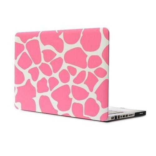 Sika Deer Texture Frosted Hard Plastic Protective Case for Macbook Pro 15.4 inch (Pink)