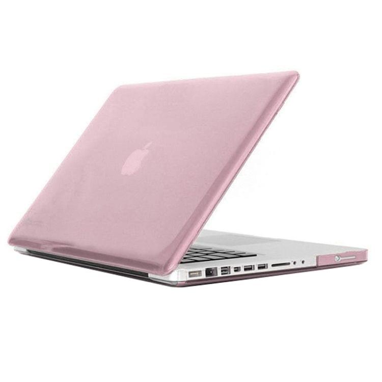 Hard Crystal Protective Case for Macbook Pro 15.4 inch(Pink)