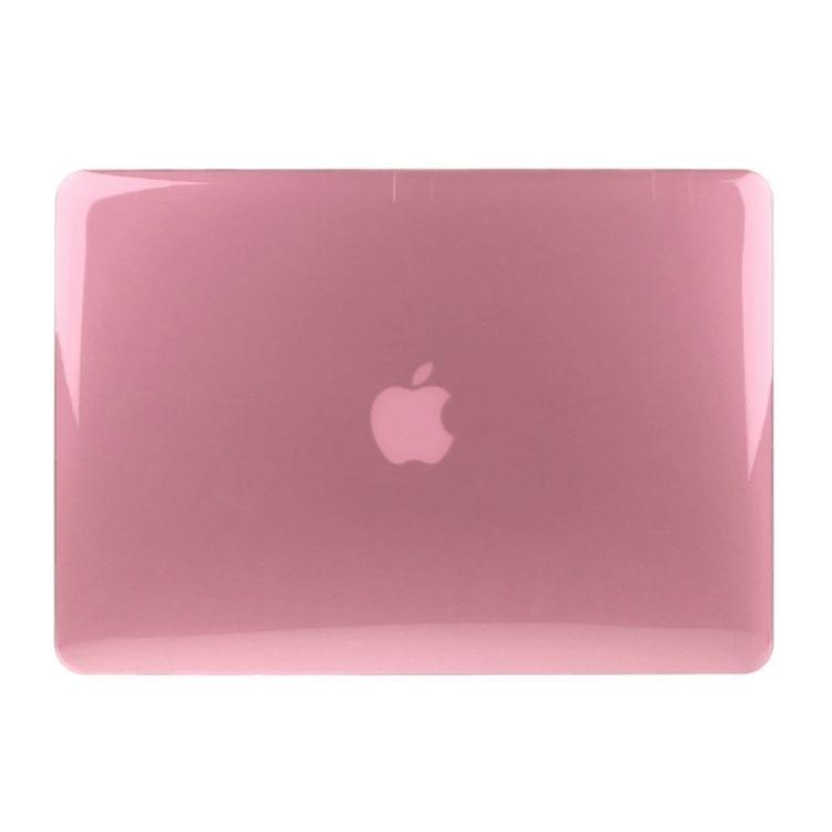 ENKAY for Macbook Pro Retina 15.4 inch (US Version) / A1398 Hat-Prince 3 in 1 Crystal Hard Shell Plastic Protective Case with Keyboard Guard & Port Dust Plug(Pink)