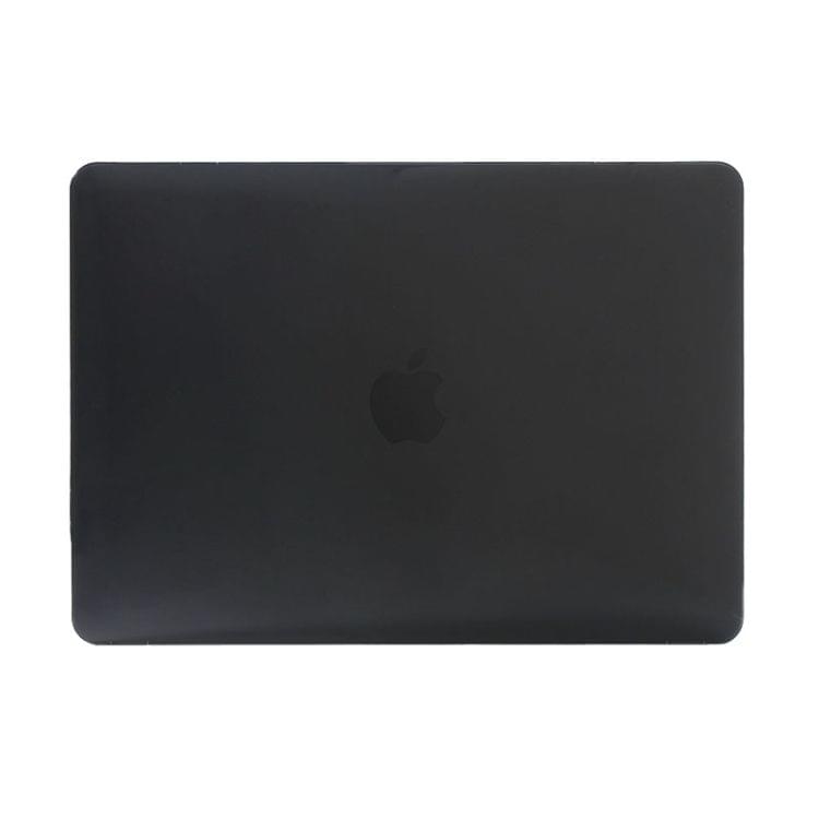 Colored Transparent Crystal Hard Protective Case for Macbook 12 inch(Black)