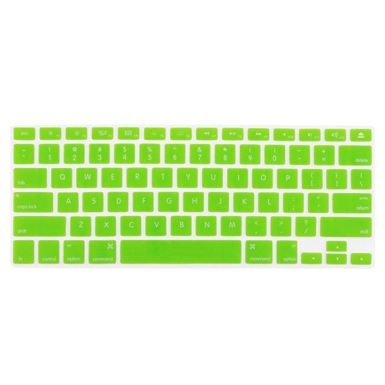 ENKAY for MacBook Pro 15.4 inch (US Version) / A1286 4 in 1 Crystal Hard Shell Plastic Protective Case with Screen Protector & Keyboard Guard & Anti-dust Plugs(Green)