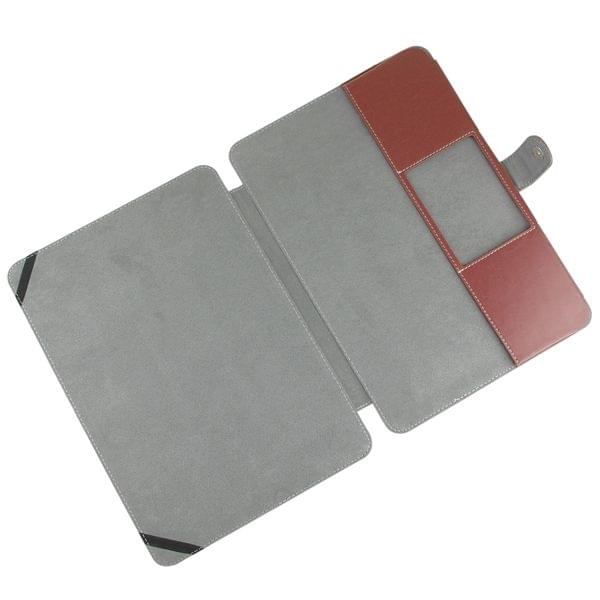 Notebook Leather Case with Snap Fastener for 15.4 inch MacBook Pro Retina(Brown)