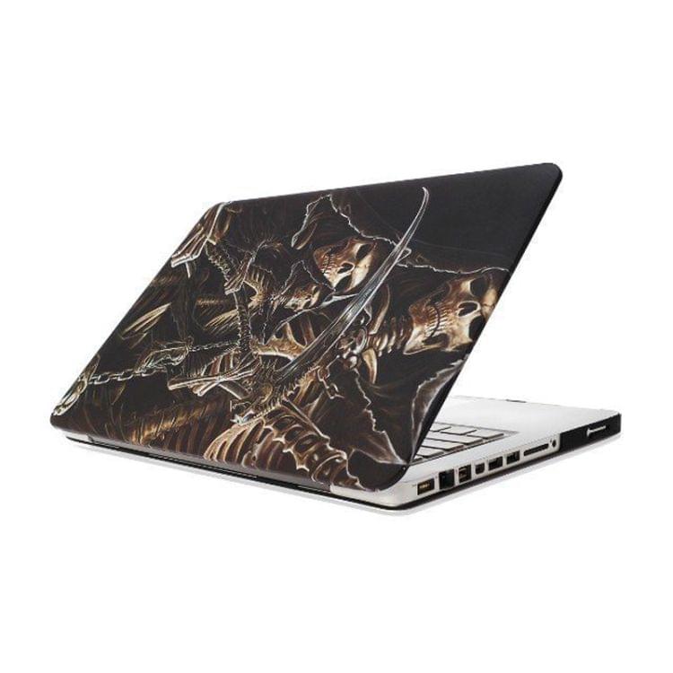 Skull Pattern Frosted Hard Plastic Protective Case for Macbook Pro 15.4 inch