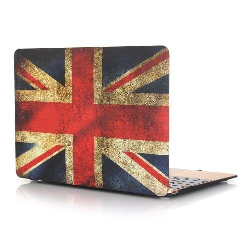 British Flag Laptop Water Stick Style Protective Case for MacBook Air 13.3 inch A1932 (2018)