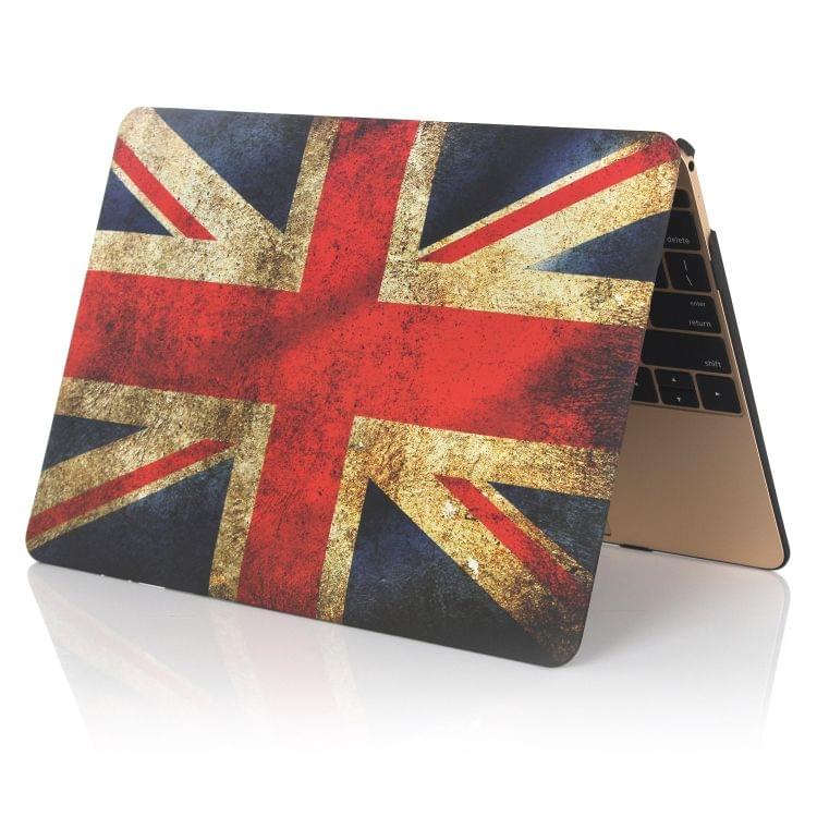 British Flag Laptop Water Stick Style Protective Case for MacBook Air 13.3 inch A1932 (2018)