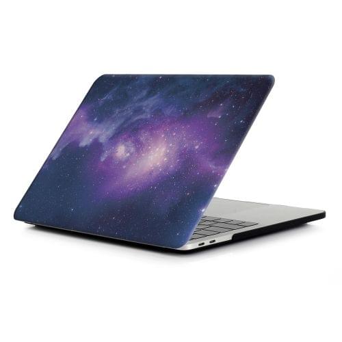Blue Starry Sky Pattern Laptop Water Decals PC Protective Case for MacBook Pro 13.3 inch A1989 (2018)