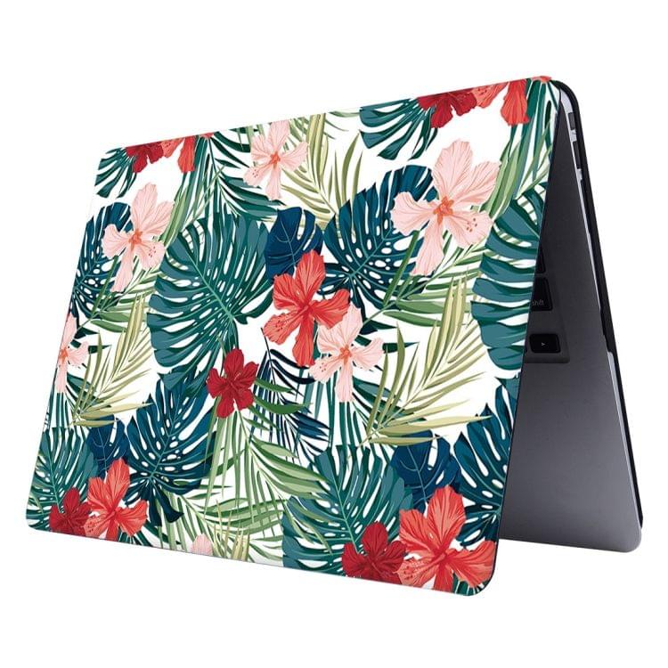 RS-620 Colorful Printing Laptop Plastic Protective Case for Macbook Retina 12 inch A1931 / A1534