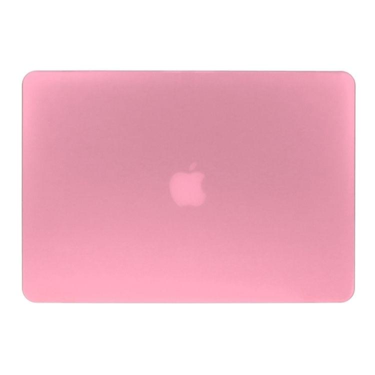 ENKAY for Macbook Air 13.3 inch (US Version) / A1369 / A1466 Hat-Prince 3 in 1 Frosted Hard Shell Plastic Protective Case with Keyboard Guard & Port Dust Plug(Pink)