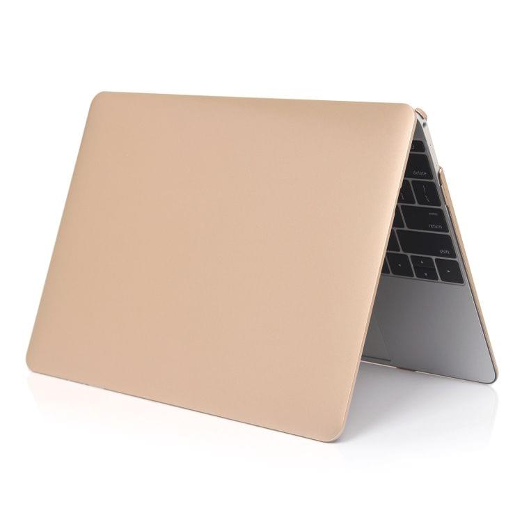 Laptop Metal Style Protective Case for MacBook Air 13.3 inch A1932 (2018)(Gold)