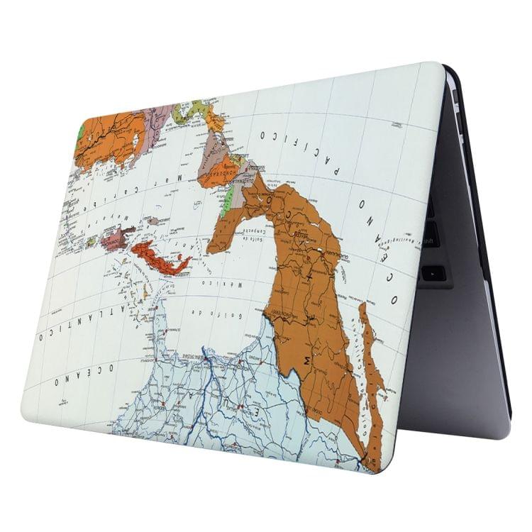 RS-711 Colorful Printing Laptop Plastic Protective Case for Macbook Retina 12 inch A1931 / A1534