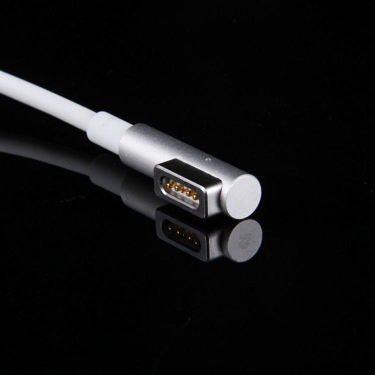 14.5V 3.1A 45W 5 Pin L Style MagSafe 1 Power Charger for Apple Macbook A1244 / A1237 / A1369 / A1370 / A1374 / A1304, Length: 1.7m, EU Plug(White)