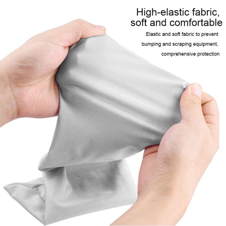 Universal Dust-proof Wired Keyboard Cover Case for Apple / Microsoft (Silver Grey)